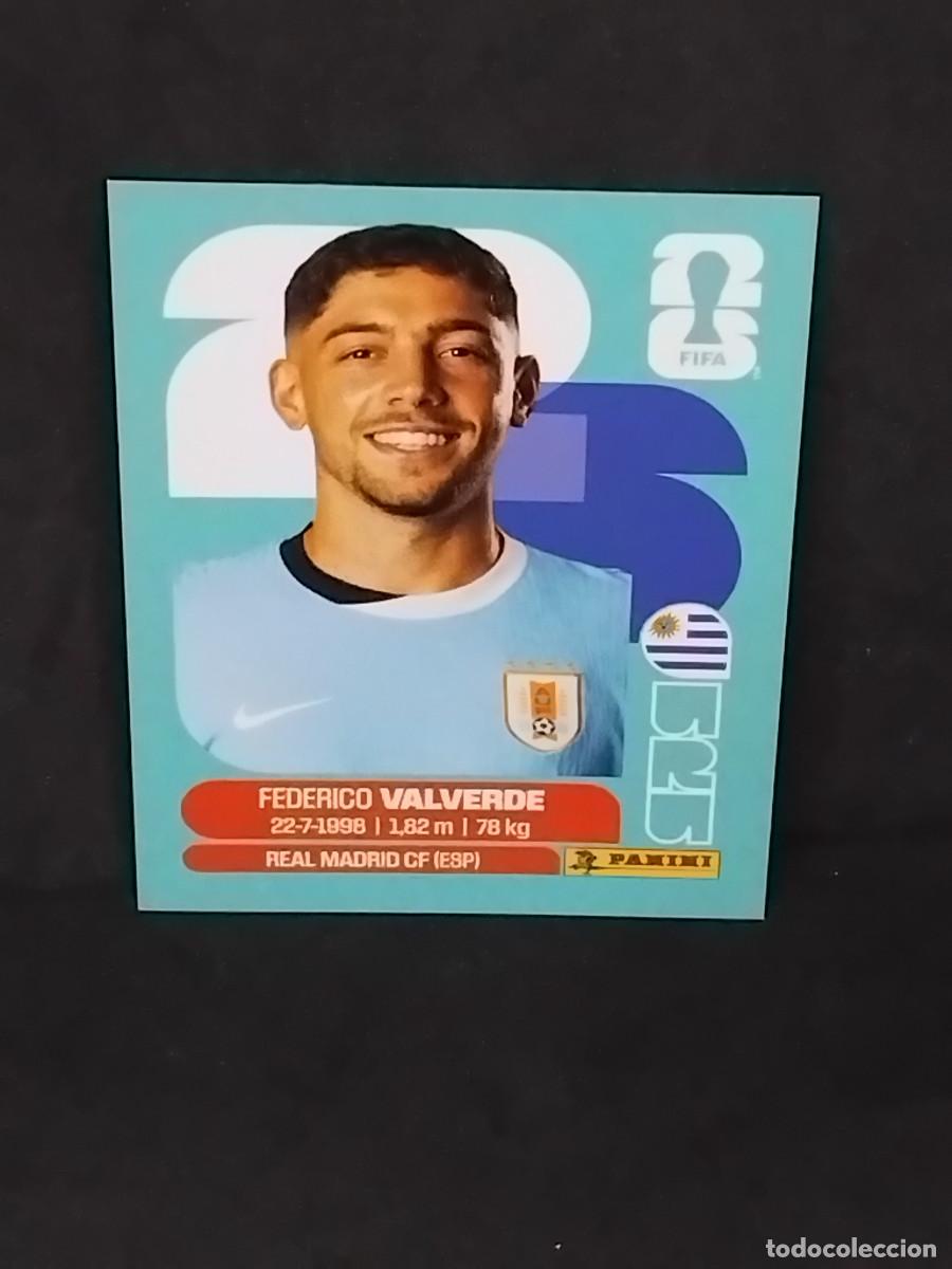Cromos de F&uacute;tbol: FEDERICO VALVERDE URU 10 - URUGUAY - PANINI FIFA WORLD CUP 2026 - MUNDIAL 2026 STICKER WORLD CUP 26