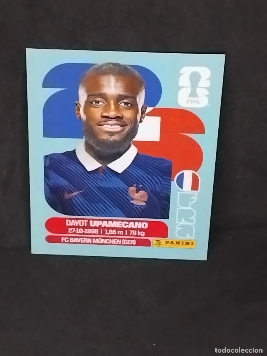 Cromos de F&uacute;tbol: DAVOT UPAMECANO FRA 7 - FRANCIA - PANINI FIFA WORLD CUP 2026 - MUNDIAL 2026 STICKER WORLD CUP 26