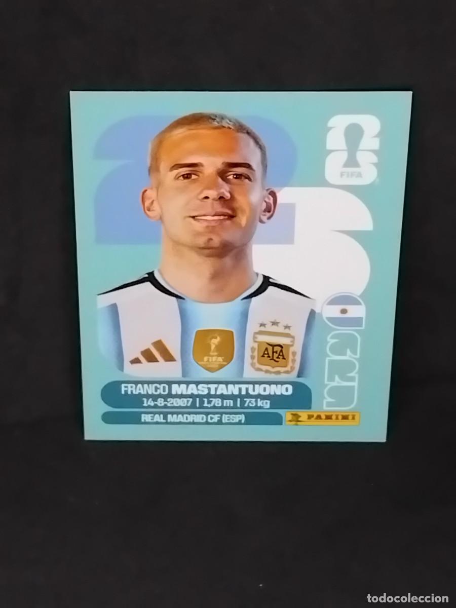 Cromos de F&uacute;tbol: FRANCO MASTANTUONO ARG 15 - ARGENTINA - PANINI FIFA WORLD CUP 2026 - MUNDIAL 2026 STICKER WORLD CUP