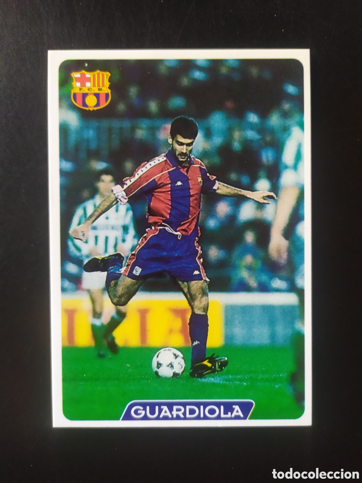 Cromos de F&uacute;tbol: Mundicromo fichas Liga 1995 1996 95 96 Guardiola n&deg; 66 Barcelona