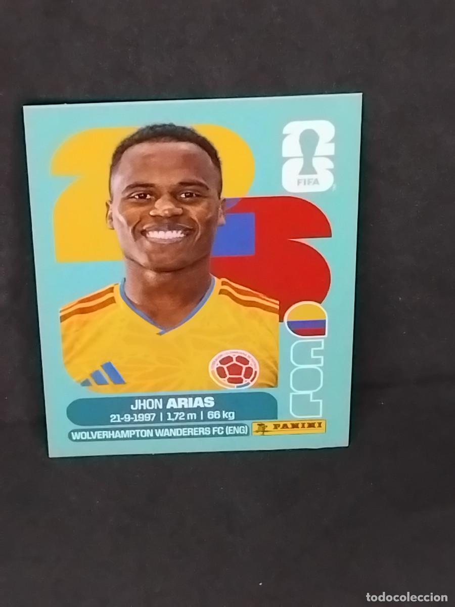 Cromos de F&uacute;tbol: JHON ARIAS COL 17 - COLOMBIA - PANINI FIFA WORLD CUP 2026 - MUNDIAL 2026 STICKER WORLD CUP 26