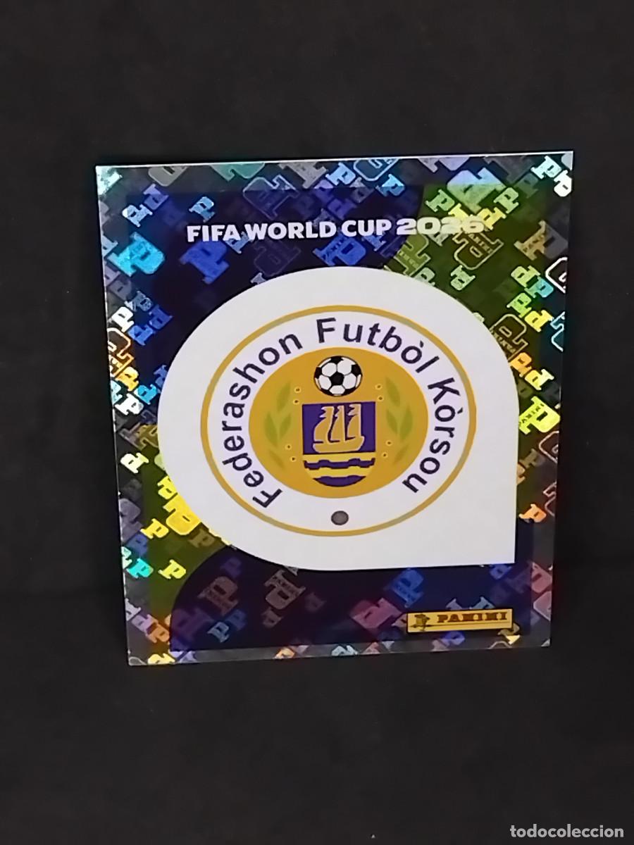 Cromos de F&uacute;tbol: ESCUDO DE CURA&Ccedil;AO CUW 1 - PANINI FIFA WORLD CUP 2026 - MUNDIAL 2026 STICKER WORLD CUP 26