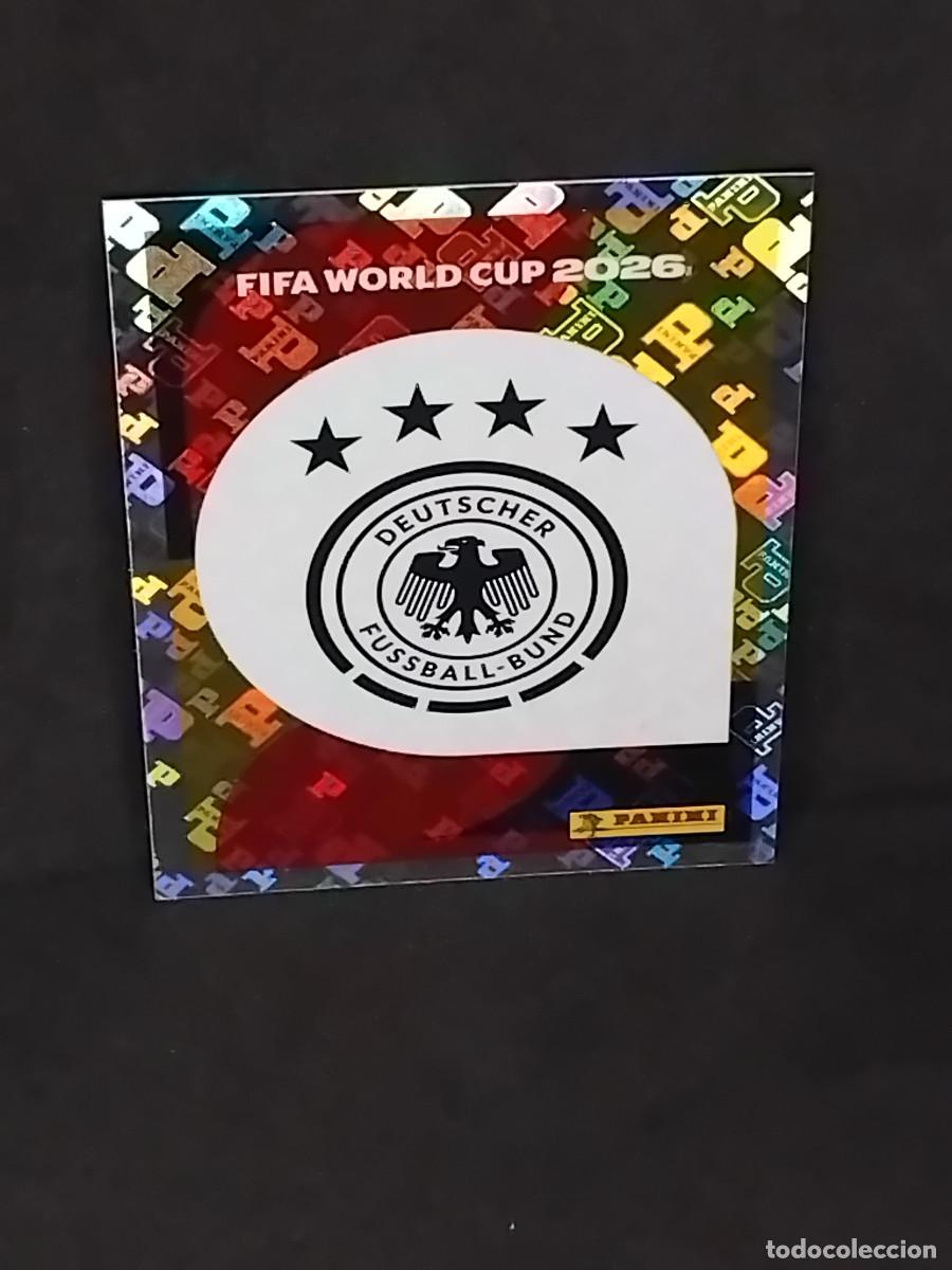 Cromos de F&uacute;tbol: ESCUDO DE ALEMANIA GER 1 - PANINI FIFA WORLD CUP 2026 - MUNDIAL 2026 STICKER WORLD CUP 26 GERMANY