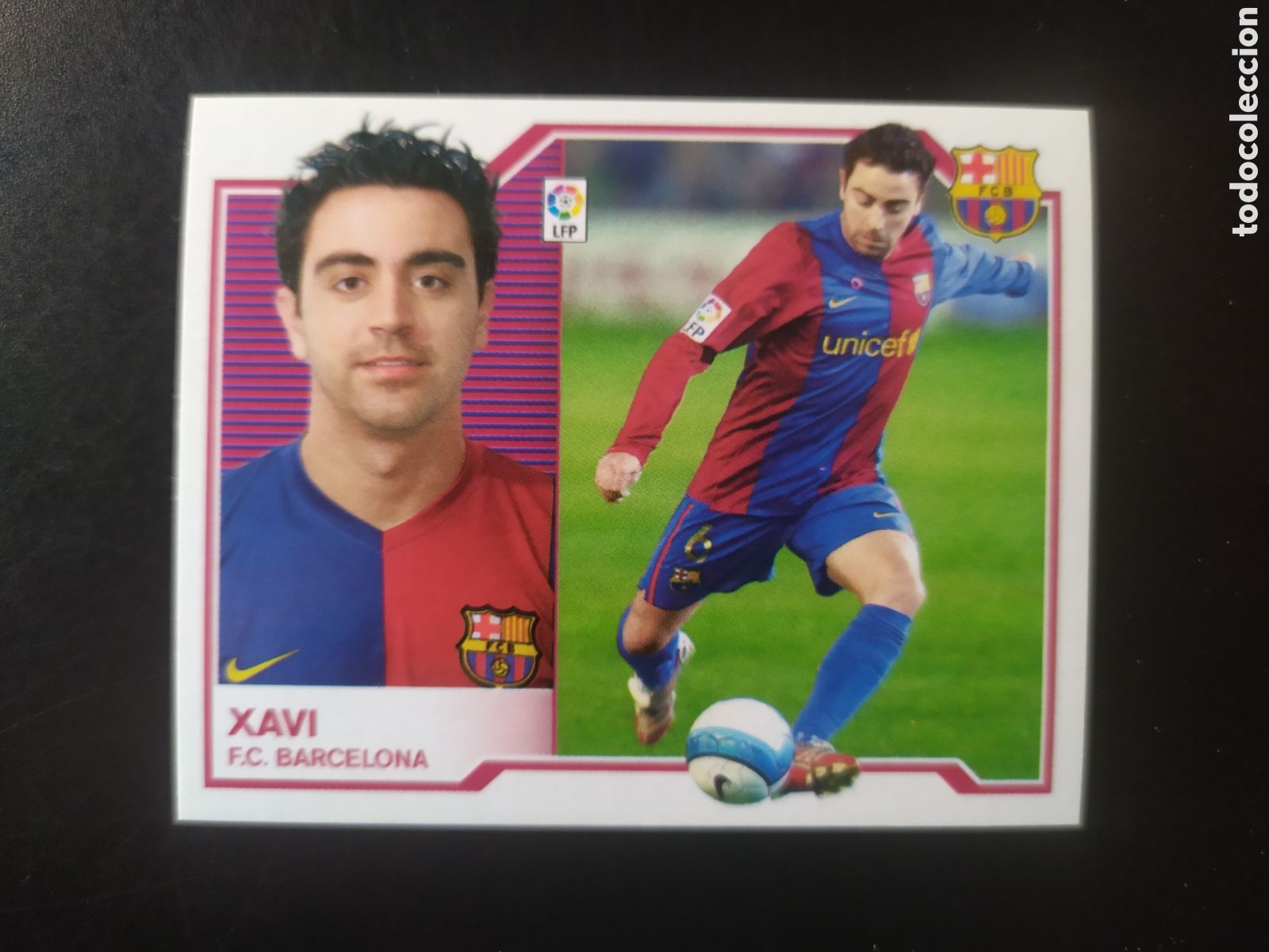 Cromos de F&uacute;tbol: Liga este 2007 2008 07 08 panini Xavi Barcelona