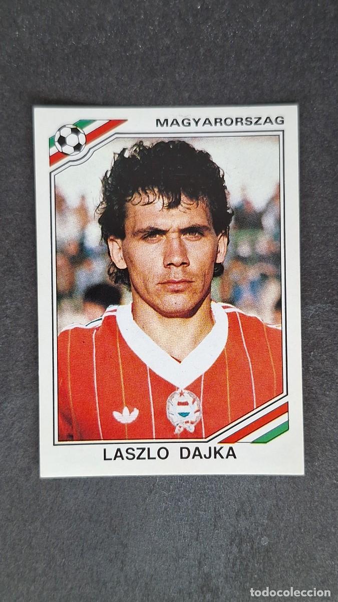 Cromos de F&uacute;tbol: L3 LASZLO DAJKA SELECCION HUNGRIA 216 MUNDIAL MEXICO 86 PANINI NUNCA PEGADO SIN PEGAR
