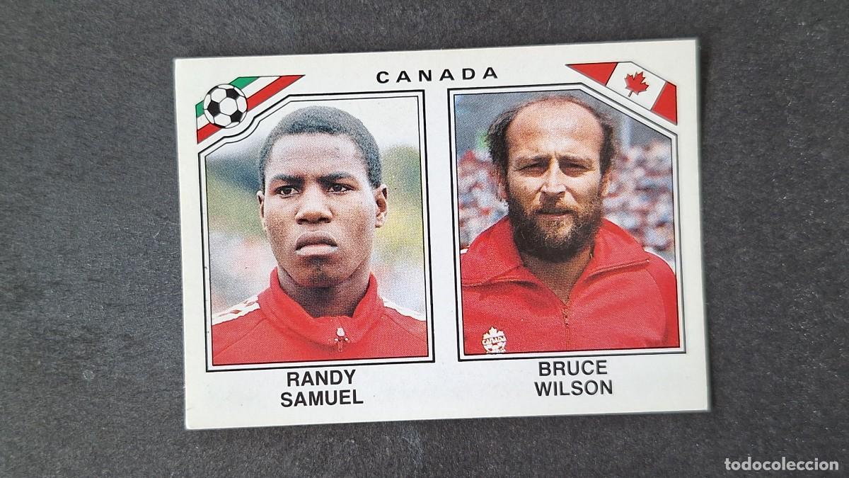 Cromos de Futebol: L3 SAMUEL - WILSON SELECCION CANADA 222 MUNDIAL MEXICO 86 PANINI NUNCA PEGADO SIN PEGAR