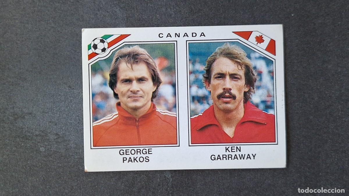 Cromos de F&uacute;tbol: L3 PAKOS - KEN GARRAWAY SELECCION CANADA 225 MUNDIAL MEXICO 86 PANINI NUNCA PEGADO SIN PEGAR