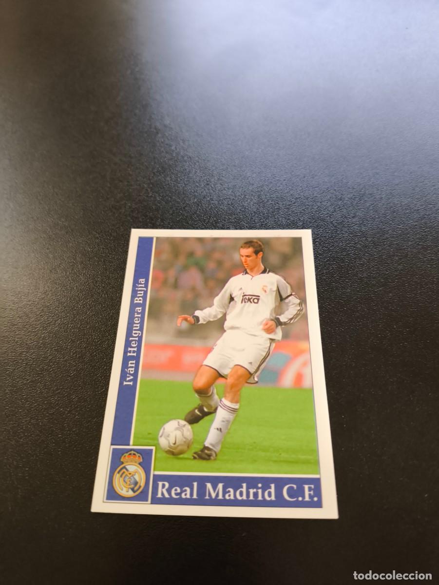Cromos de F&uacute;tbol: 10 Ivan Helguera REAL MADRID MUNDICROMO FICHAS LIGA 2001 2002 01 02 NO PANINI ESTE