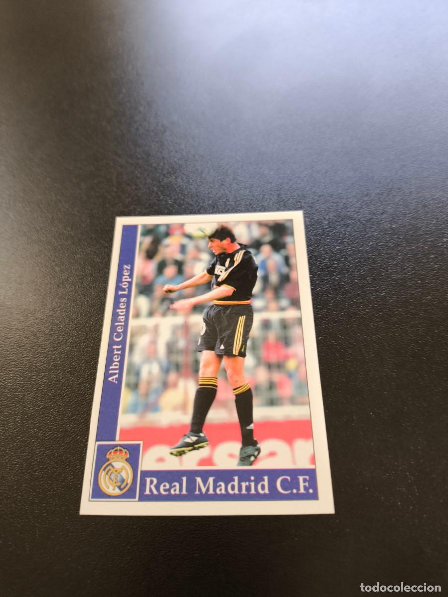 Cromos de F&uacute;tbol: 13 Celades REAL MADRID MUNDICROMO FICHAS LIGA 2001 2002 01 02 NO PANINI ESTE