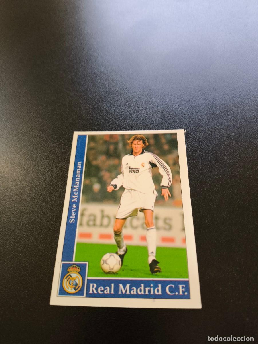 Cromos de F&uacute;tbol: 14 McManaman REAL MADRID MUNDICROMO FICHAS LIGA 2001 2002 01 02 NO PANINI ESTE
