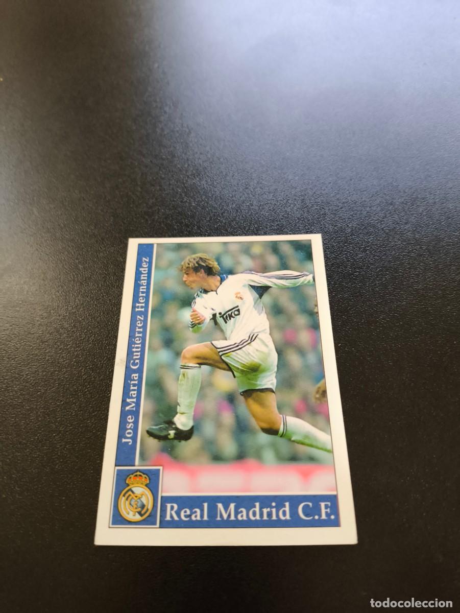 Cromos de F&uacute;tbol: 15 Guti REAL MADRID MUNDICROMO FICHAS LIGA 2001 2002 01 02 NO PANINI ESTE