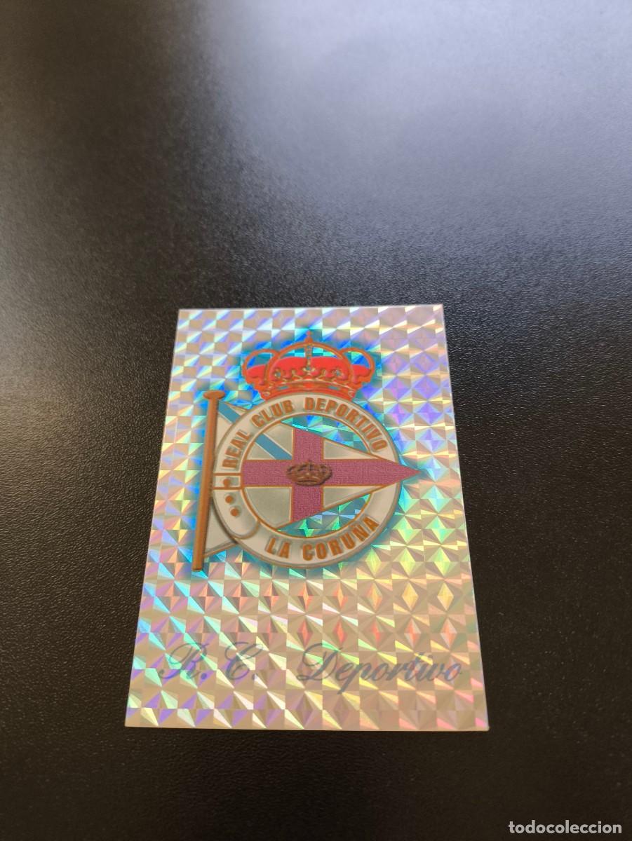Cromos de F&uacute;tbol: 22 ESCUDO DEPORTIVO DE LA CORU&Ntilde;A MUNDICROMO FICHAS LIGA 2001 2002 01 02 NO PANINI ESTE