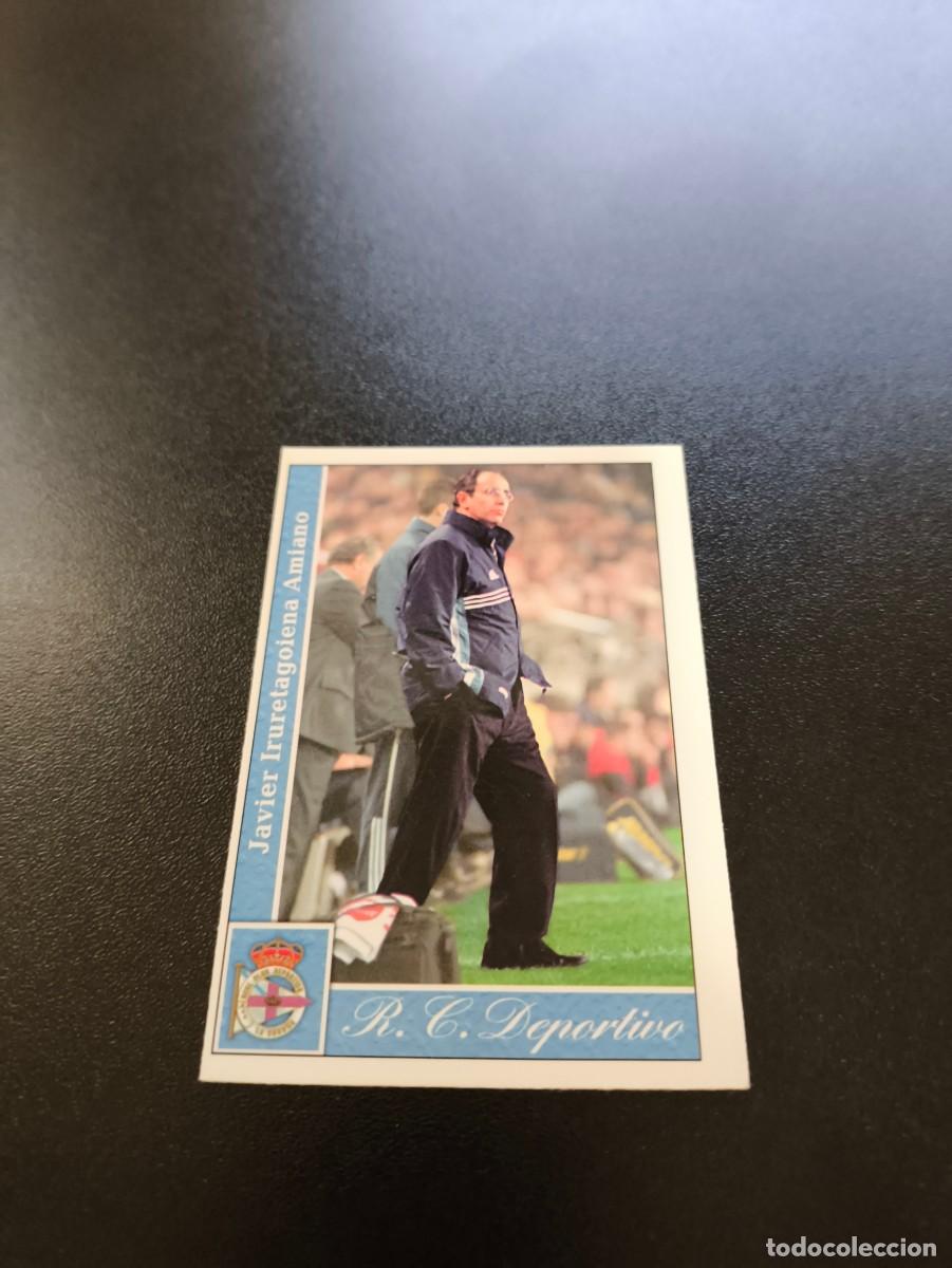 Cromos de F&uacute;tbol: 23 Irureta DEPORTIVO DE LA CORU&Ntilde;A MUNDICROMO FICHAS LIGA 2001 2002 01 02 NO PANINI ESTE