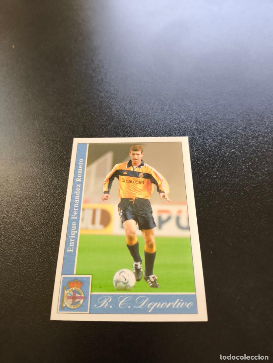 Cromos de F&uacute;tbol: 26 Romero DEPORTIVO DE LA CORU&Ntilde;A MUNDICROMO FICHAS LIGA 2001 2002 01 02 NO PANINI ESTE