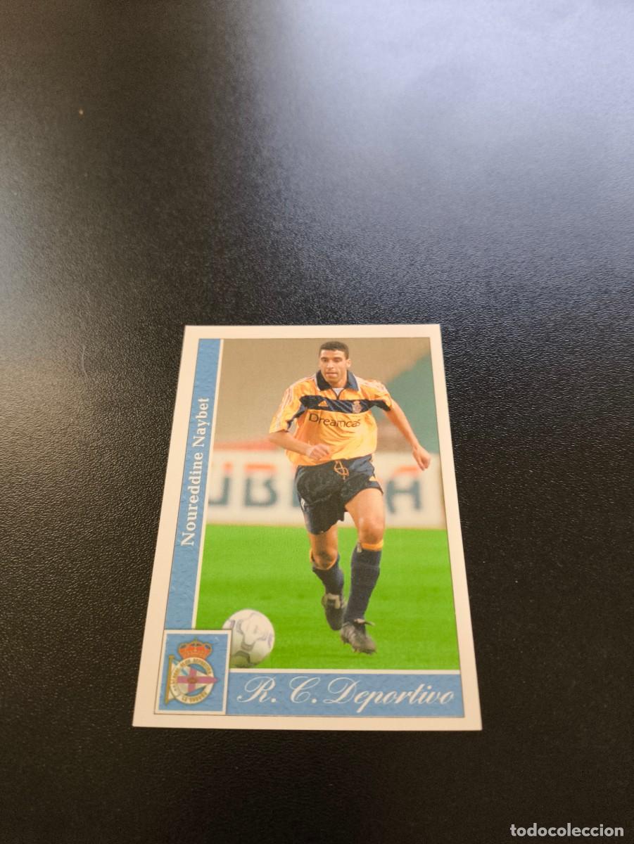 Cromos de F&uacute;tbol: 27 Naybet DEPORTIVO DE LA CORU&Ntilde;A MUNDICROMO FICHAS LIGA 2001 2002 01 02 NO PANINI ESTE