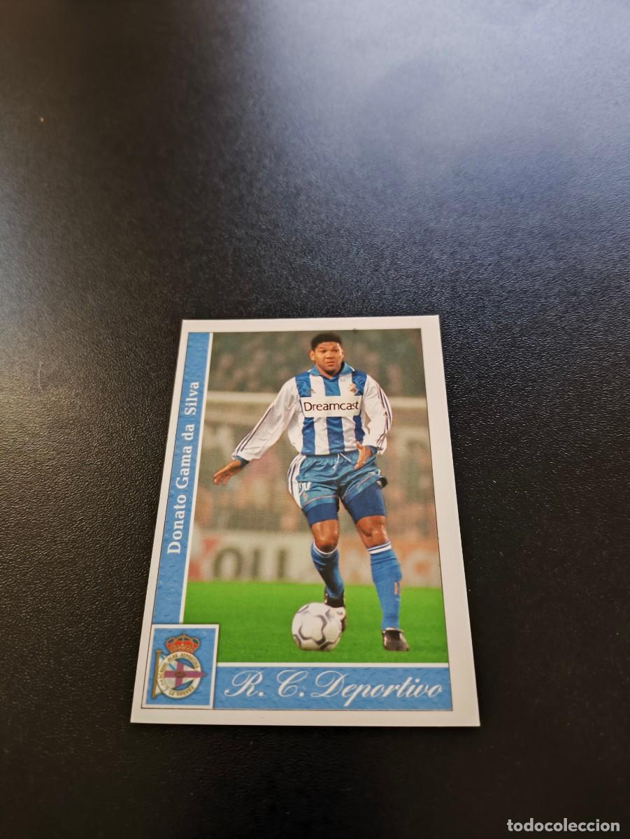 Cromos de F&uacute;tbol: 28 Donato DEPORTIVO DE LA CORU&Ntilde;A MUNDICROMO FICHAS LIGA 2001 2002 01 02 NO PANINI ESTE