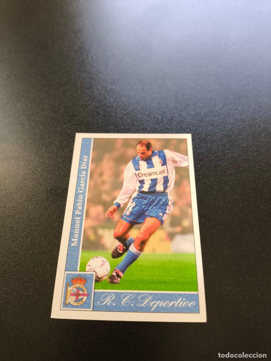 Cromos de F&uacute;tbol: 29 Manuel Pablo DEPORTIVO DE LA CORU&Ntilde;A MUNDICROMO FICHAS LIGA 2001 2002 01 02 NO PANINI ESTE