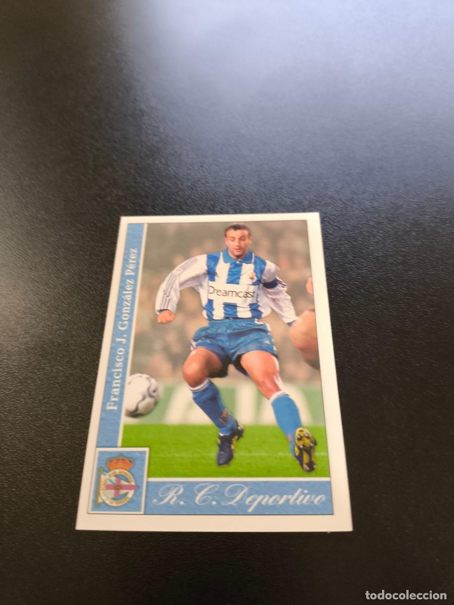 Cromos de F&uacute;tbol: 33 Fran DEPORTIVO DE LA CORU&Ntilde;A MUNDICROMO FICHAS LIGA 2001 2002 01 02 NO PANINI ESTE