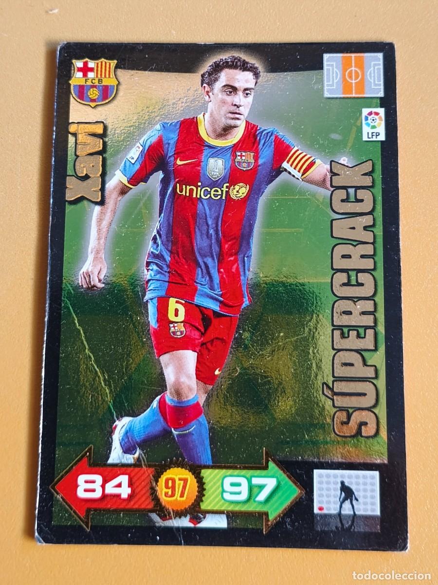 Cromos de F&uacute;tbol: xavi, 2010 11 supercrack