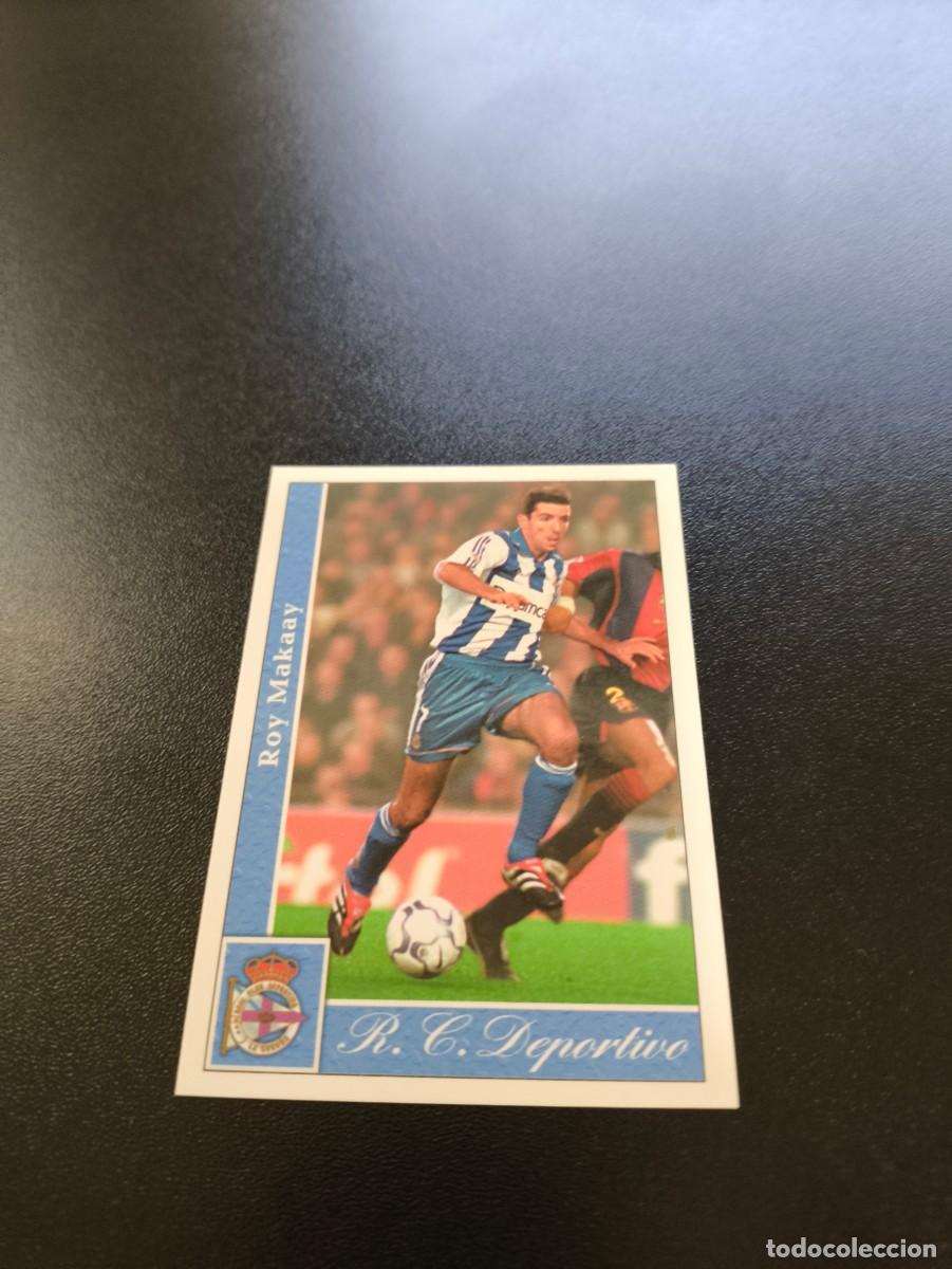 Cromos de F&uacute;tbol: 38 Makaay DEPORTIVO DE LA CORU&Ntilde;A MUNDICROMO FICHAS LIGA 2001 2002 01 02 NO PANINI ESTE