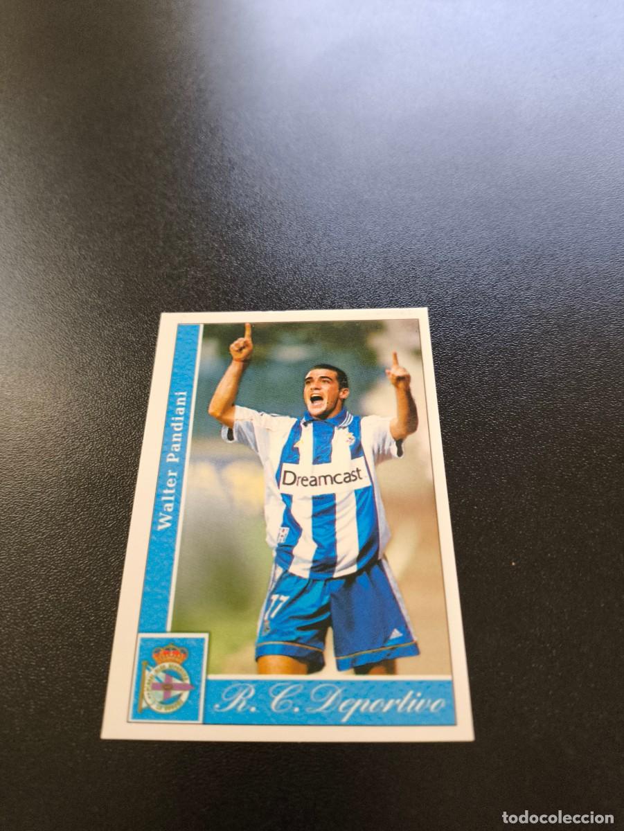 Cromos de F&uacute;tbol: 40 Pandiani DEPORTIVO DE LA CORU&Ntilde;A MUNDICROMO FICHAS LIGA 2001 2002 01 02 NO PANINI ESTE