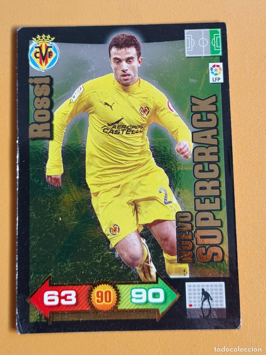 Cromos de F&uacute;tbol: rossi, 2010 11 nuevo supercrack