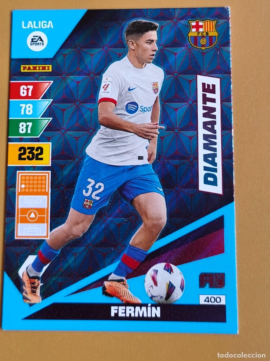 Cromos de F&uacute;tbol: fermin, 2023 24 diamante