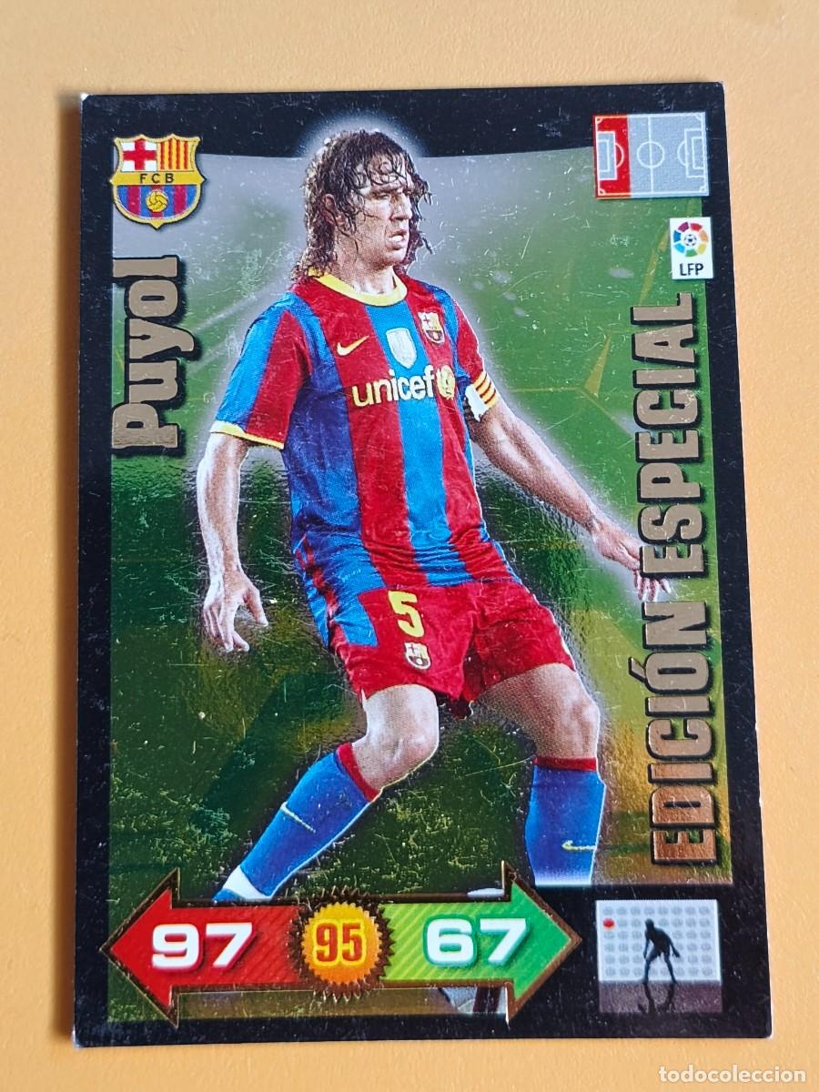 Cromos de F&uacute;tbol: puyol, 2010 11 edicion especial