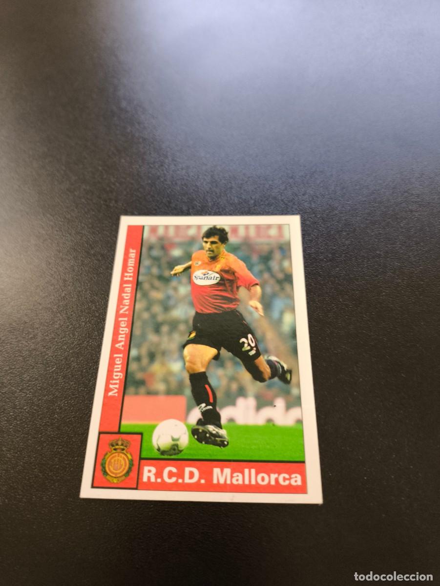 Cromos de F&uacute;tbol: 49 Nadal MALLORCA MUNDICROMO FICHAS LIGA 2001 2002 01 02 NO PANINI ESTE