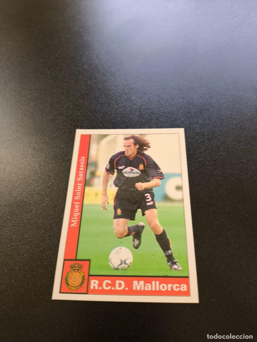 Cartes &agrave; collectionner de Football: 50 Miguel Soler MALLORCA MUNDICROMO FICHAS LIGA 2001 2002 01 02 NO PANINI ESTE