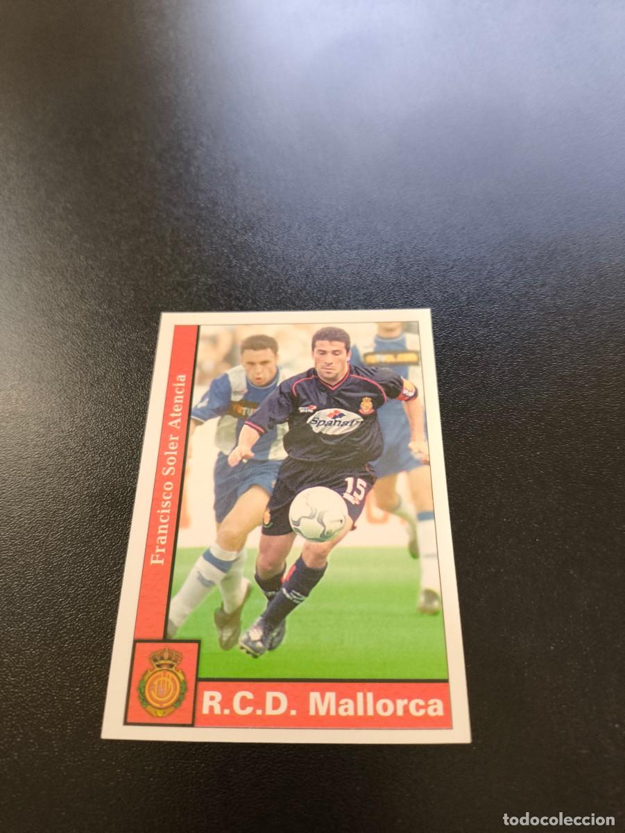 Cromos de F&uacute;tbol: 54 Soler MALLORCA MUNDICROMO FICHAS LIGA 2001 2002 01 02 NO PANINI ESTE