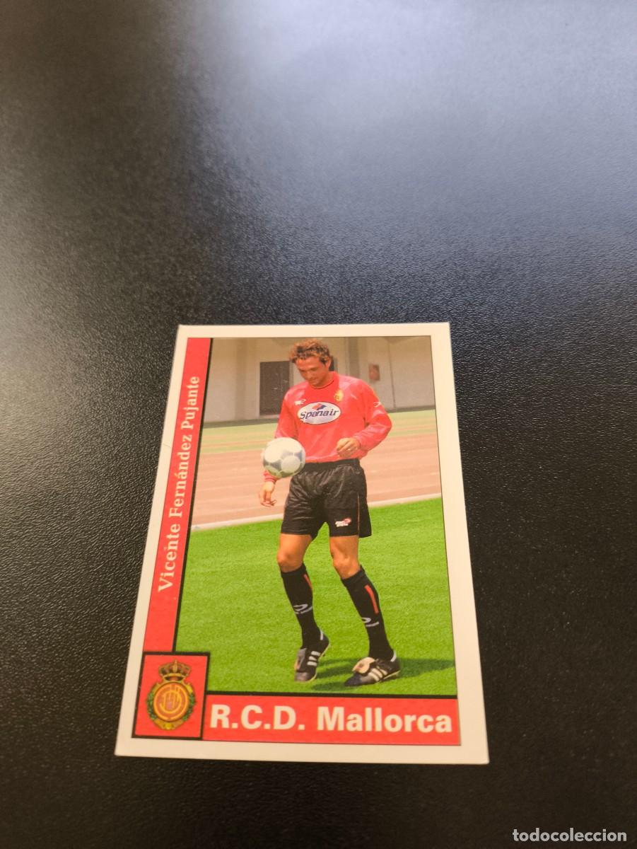 Cromos de F&uacute;tbol: 58 vicente MALLORCA MUNDICROMO FICHAS LIGA 2001 2002 01 02 NO PANINI ESTE