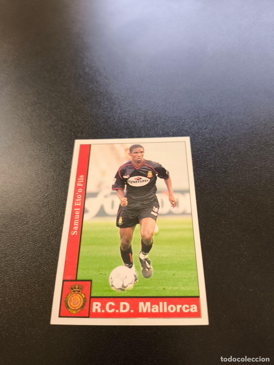 Cromos de F&uacute;tbol: 59 Eto'o MALLORCA MUNDICROMO FICHAS LIGA 2001 2002 01 02 NO PANINI ESTE