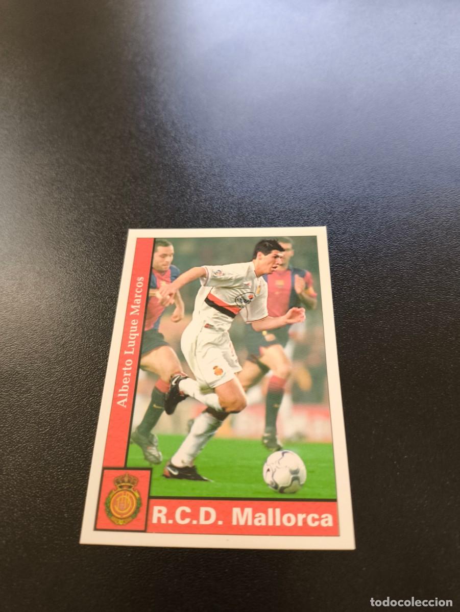Cromos de F&uacute;tbol: 60 Albert Luque MALLORCA MUNDICROMO FICHAS LIGA 2001 2002 01 02 NO PANINI ESTE