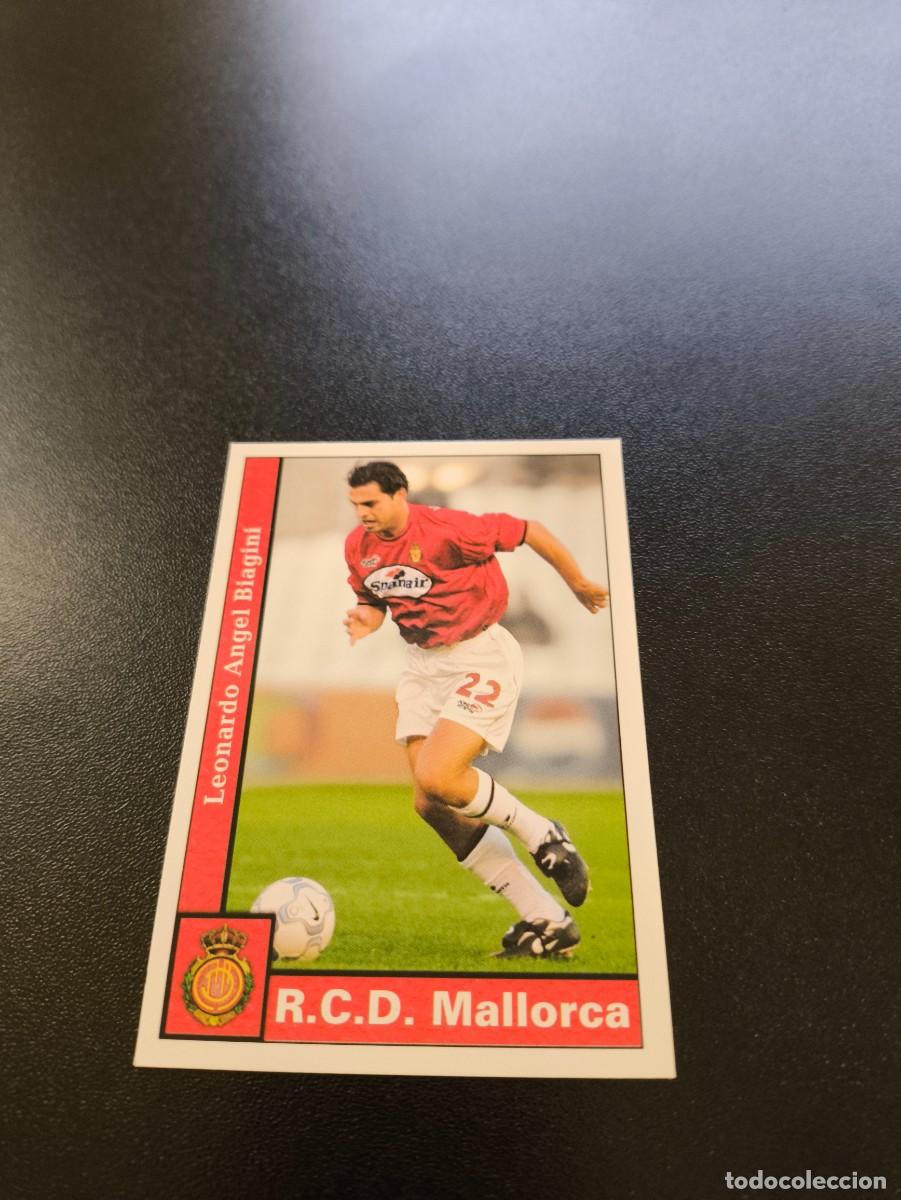 Cromos de F&uacute;tbol: 62 biagini MALLORCA MUNDICROMO FICHAS LIGA 2001 2002 01 02 NO PANINI ESTE