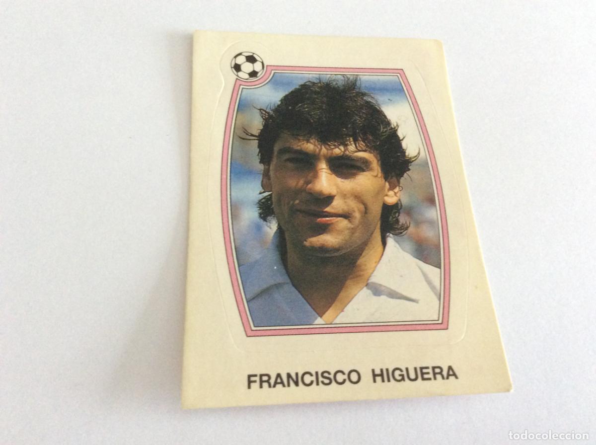 Cromos de F&uacute;tbol: 161 Francisco Higuera Real Zaragoza Estrellas de la Liga F&uacute;tbol 92 93 Panini 1992