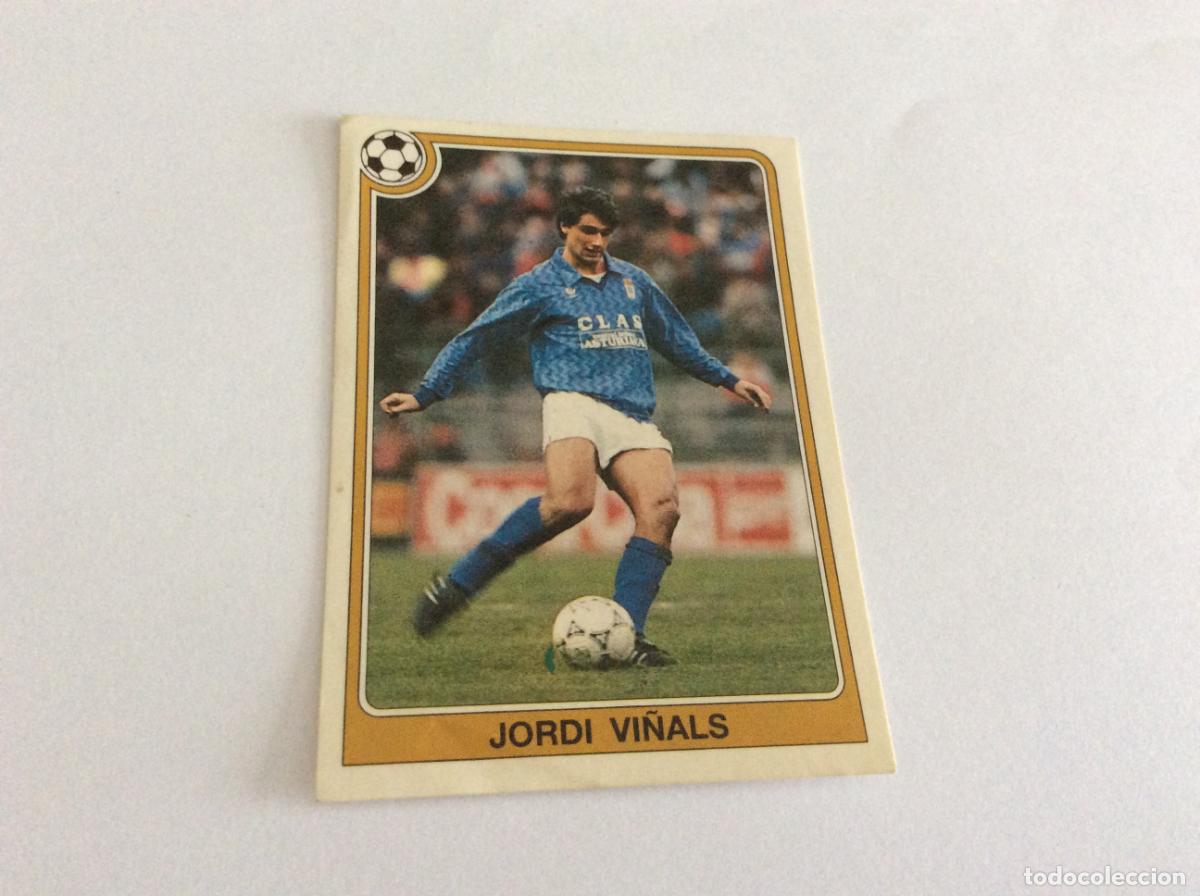Cromos de F&uacute;tbol: 144 Jordi Vi&ntilde;als Real Oviedo Estrellas de la Liga F&uacute;tbol 92 93 Panini 1992