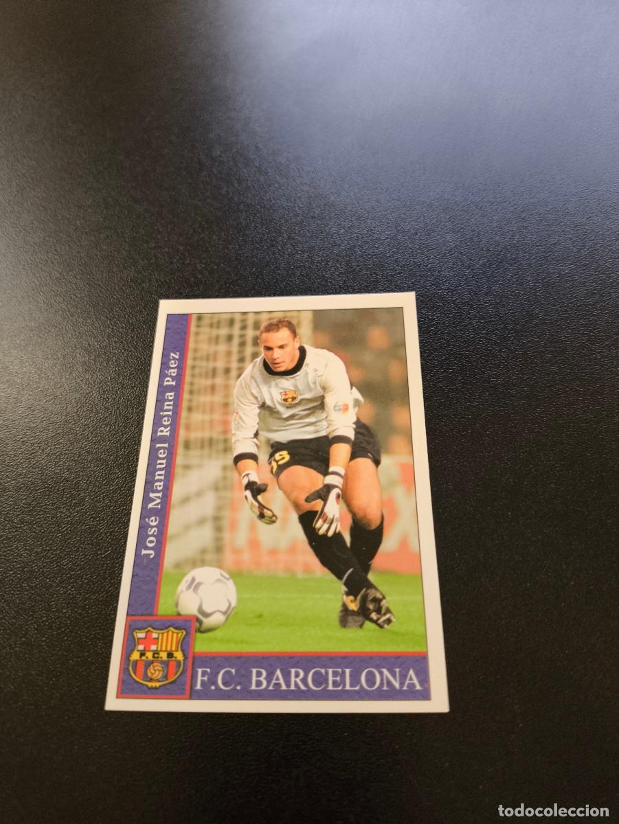 Cromos de F&uacute;tbol: 67 Pepe Reina BARCELONA MUNDICROMO FICHAS LIGA 2001 2002 01 02 NO PANINI ESTE