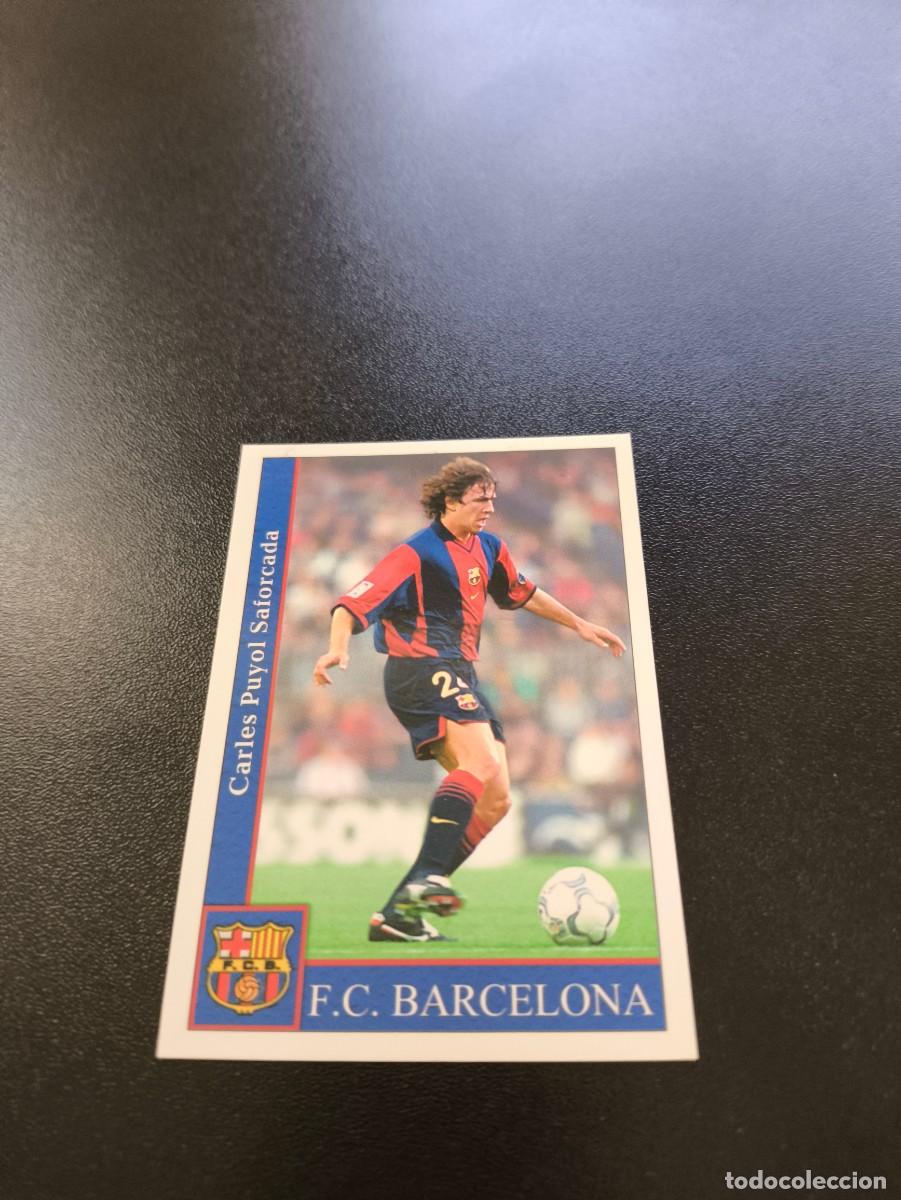 Cromos de F&uacute;tbol: 70 Puyol BARCELONA MUNDICROMO FICHAS LIGA 2001 2002 01 02 NO PANINI ESTE