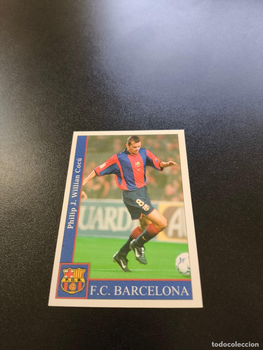 Cromos de F&uacute;tbol: 71 Cocu BARCELONA MUNDICROMO FICHAS LIGA 2001 2002 01 02 NO PANINI ESTE
