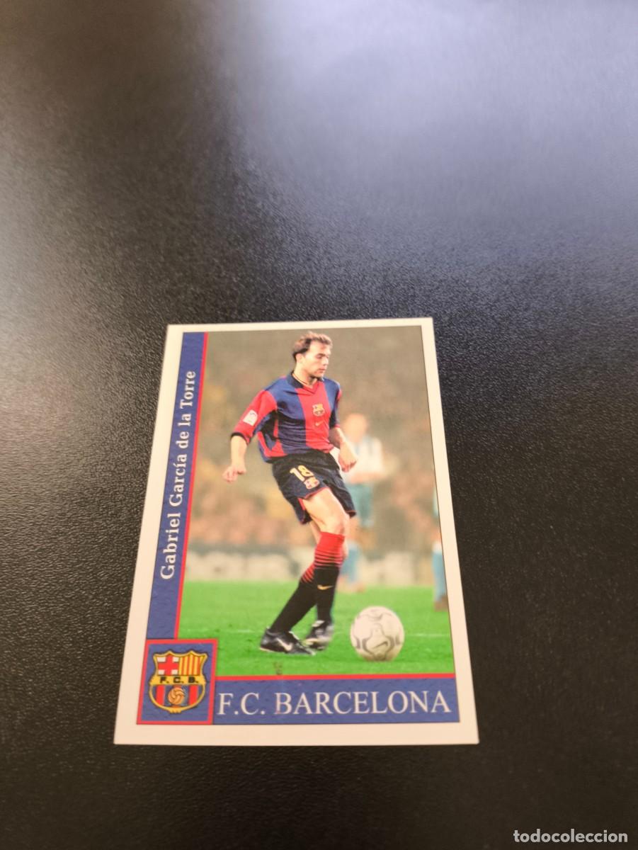 Cromos de F&uacute;tbol: 73 Gabri BARCELONA MUNDICROMO FICHAS LIGA 2001 2002 01 02 NO PANINI ESTE