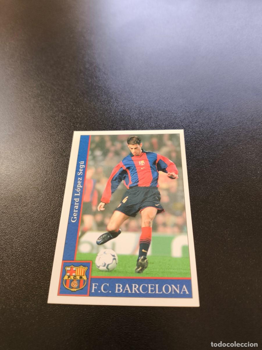 Cromos de F&uacute;tbol: 75 Gerard BARCELONA MUNDICROMO FICHAS LIGA 2001 2002 01 02 NO PANINI ESTE