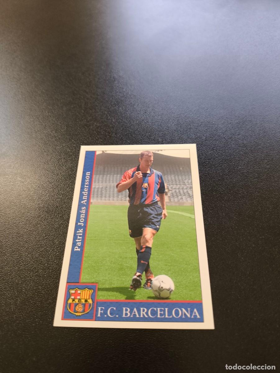 Cromos de F&uacute;tbol: 76 Anderson BARCELONA MUNDICROMO FICHAS LIGA 2001 2002 01 02 NO PANINI ESTE