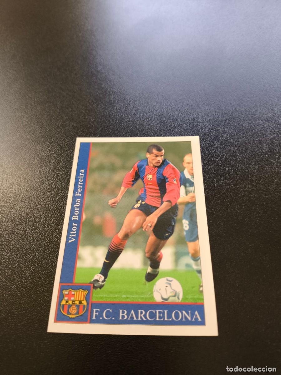 Cromos de F&uacute;tbol: 77 Rivaldo BARCELONA MUNDICROMO FICHAS LIGA 2001 2002 01 02 NO PANINI ESTE