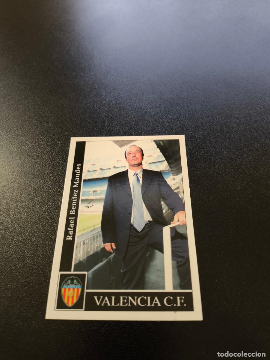 Cromos de F&uacute;tbol: 86 Benitez VALENCIA MUNDICROMO FICHAS LIGA 2001 2002 01 02 NO PANINI ESTE