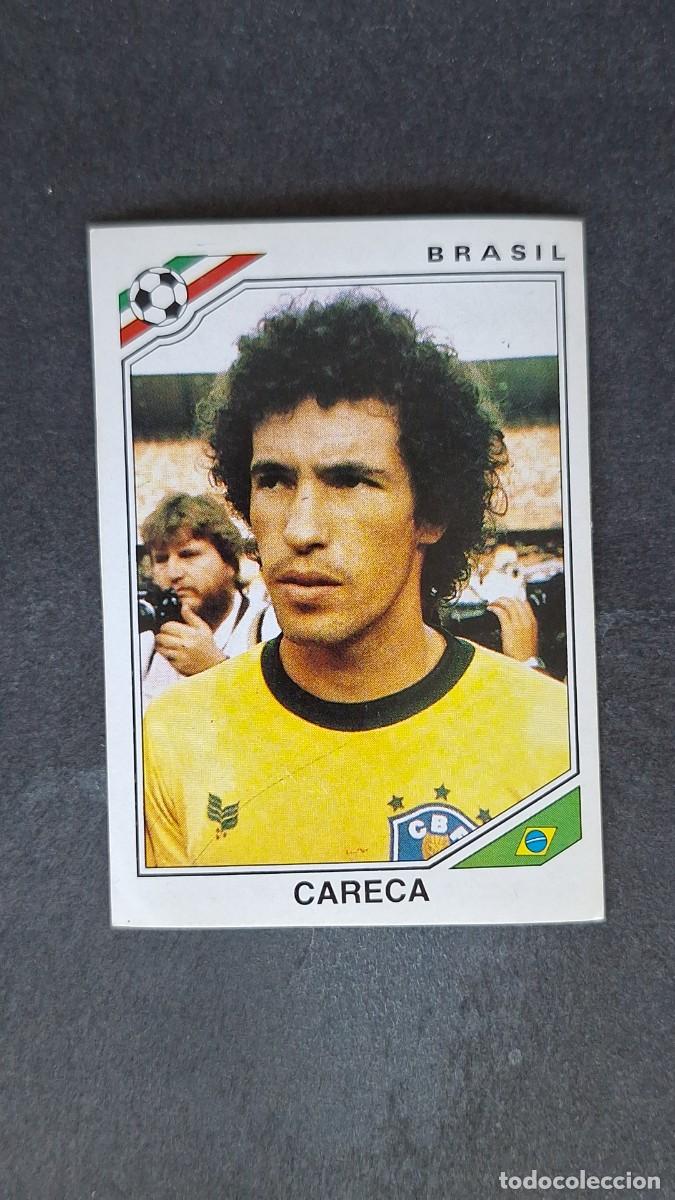 Fu&szlig;ball-Sticker: L3 CARECA SELECCION BRASIL 253 MUNDIAL MEXICO 86 PANINI NUNCA PEGADO SIN PEGAR