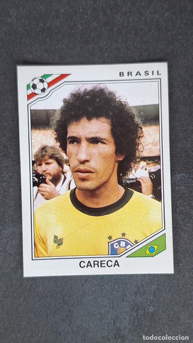 Fu&szlig;ball-Sticker: L3 CARECA SELECCION BRASIL 253 MUNDIAL MEXICO 86 PANINI NUNCA PEGADO SIN PEGAR