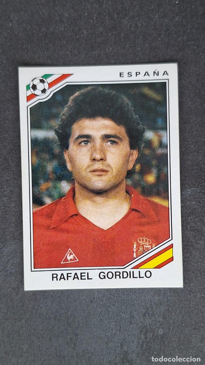 Cartes &agrave; collectionner de Football: L3 RAFAEL GORDILLO SELECCION ESPA&Ntilde;A 267 MUNDIAL MEXICO 86 PANINI NUNCA PEGADO SIN PEGAR
