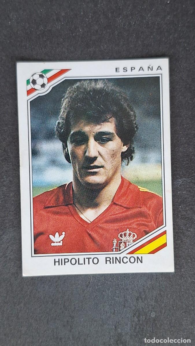 Cartes &agrave; collectionner de Football: L3 HIPOLITO RINCON SELECCION ESPA&Ntilde;A 272 MUNDIAL MEXICO 86 PANINI NUNCA PEGADO SIN PEGAR