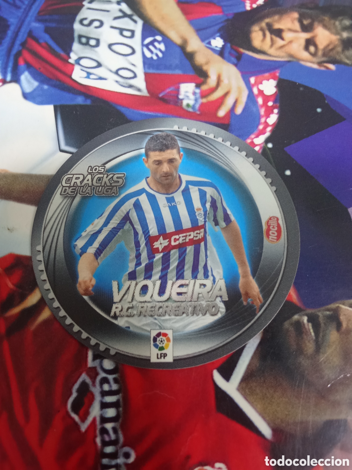 Cromos de F&uacute;tbol: ESTE 2006 2007 06 -07 - CRACKS NOCILLA VIQUEIRA RECREATIVO NUNCA PEGADO